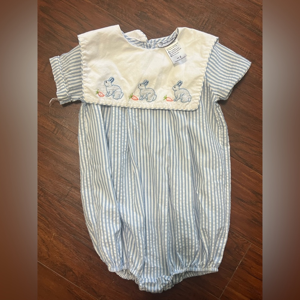 Smockingbird toddler Easter bubble